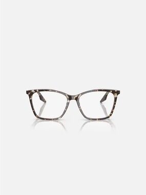 Ray-Ban Women’s Tortoise Square-Frame Glasses in Brown and Cream